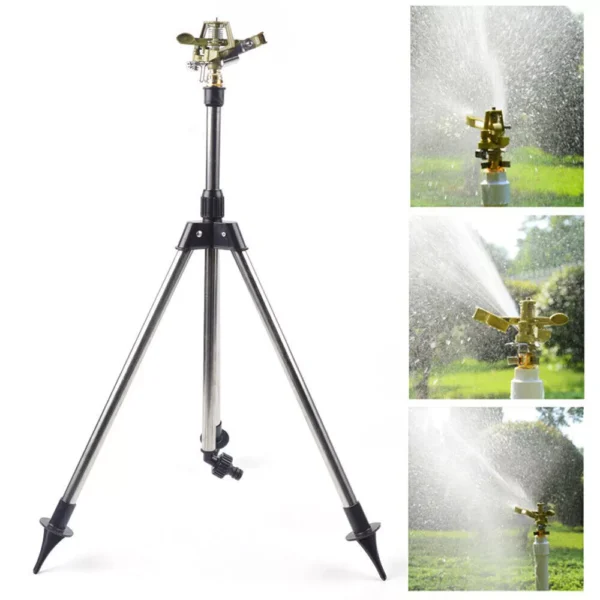 Arroseur Rotatif 360° sur Trépied – Équipement d’Irrigation Agricole et de Pelouse Réglable - Image 7