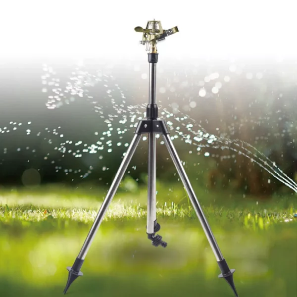 Arroseur Rotatif 360° sur Trépied – Équipement d’Irrigation Agricole et de Pelouse Réglable - Image 10