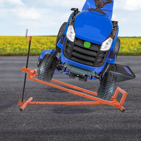 Cric Élévateur Télescopique pour Tondeuse et Tracteur de Jardin – Outil d’Entretien Facile et Sécurisé - Image 4