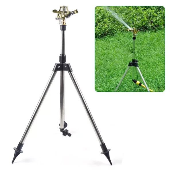 Arroseur Rotatif 360° sur Trépied – Équipement d’Irrigation Agricole et de Pelouse Réglable - Image 8